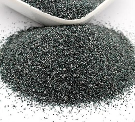 ซิลิคอนคาร์ไบด Abrasive Black 80-99% ความบริสุทธิ์ Sic Powder สําหรับการบด