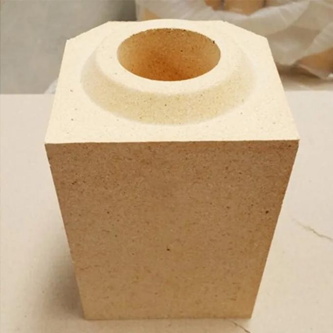 ความแข็งแรงสูง Casting รีฟราคเตอร์ รันเนอร์ bricks อลูมิเนีย รีฟราคเตอร์ Porous Nozzle brick 1