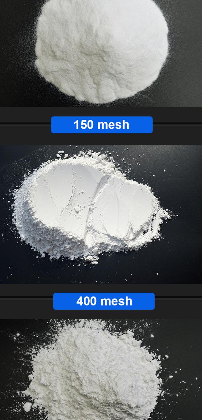 สะอาดต่อสิ่งแวดล้อม อัลลูมิเนียหลอมสีขาวความบริสุทธิ์สูง WFA 99% อัลลูมิเนียมโอกไซด์ โครนดัมกับซิลิคอนคาร์ไบด์ปูน 3