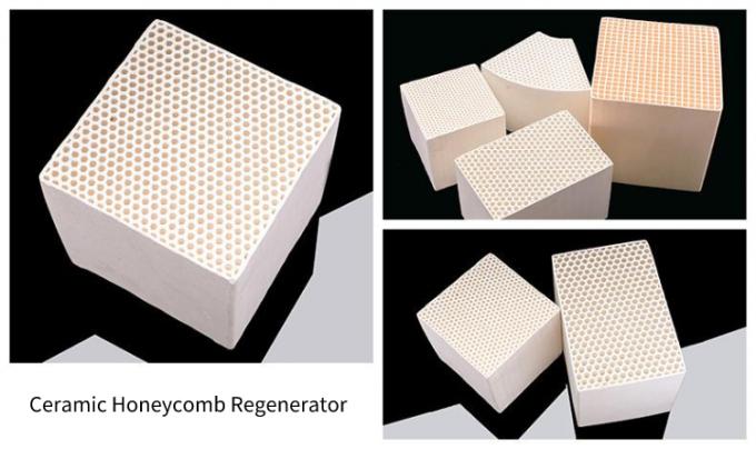 การทํางานสูง Rto Honeycomb เครื่องแลกเปลี่ยนความร้อนเซรามิก Alumina Cordierite เซรามิก Honeycomb หน่วยเก็บความร้อน โมโนลิท 0