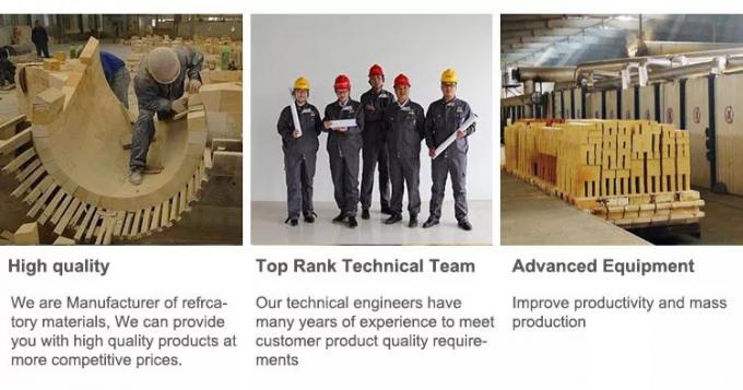 หม้ออุตสาหกรรม หม้อไฟแขวนอิฐ ทนต่อแรงกระแทกทางอุณหภูมิที่ดีเยี่ยม หม้ออิฐอิฐอิฐอิฐอิฐอิฐอิฐอิฐอิฐอิฐอิฐสูงสําหรับเตาอบร้อน 2