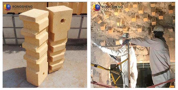 หม้ออุตสาหกรรม หม้อไฟแขวนอิฐ ทนต่อแรงกระแทกทางอุณหภูมิที่ดีเยี่ยม หม้ออิฐอิฐอิฐอิฐอิฐอิฐอิฐอิฐอิฐอิฐอิฐสูงสําหรับเตาอบร้อน 1