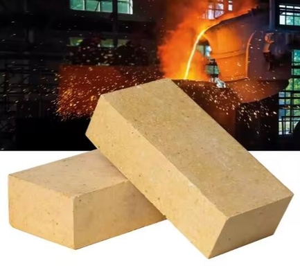 คุณภาพสูงและความหนาแน่นอัลลูมิเนียมอิฐ kiln Lining อัลลูมิเนียมสูงอิฐ refractory สําหรับเตาเหล็ก