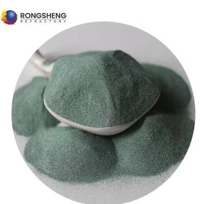 สี SiC คุณภาพสูง สับเคลือบ Carborundum 80#100#120#150#180#220 สีดํา Silicon Carbide ไมโครสับสําหรับการท่อ