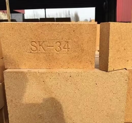 อุณหภูมิสูง Sk34 Sk36 Sk38 Sk40 อัลลูมิเนียมสูง อิฐที่ทนทาน