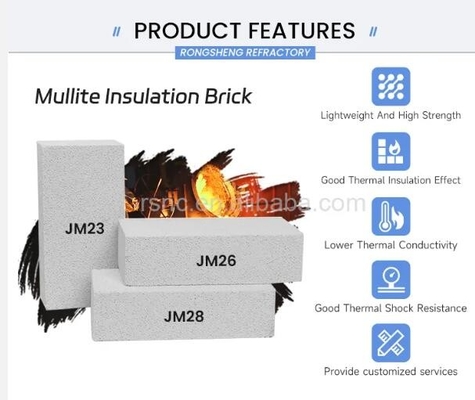 ราคาที่สามารถแข่งขันได้ รอตารีฟอง K23 K26 ไฟ brick หนักเบา เคลือบเตาอิโซเลชั่น brick