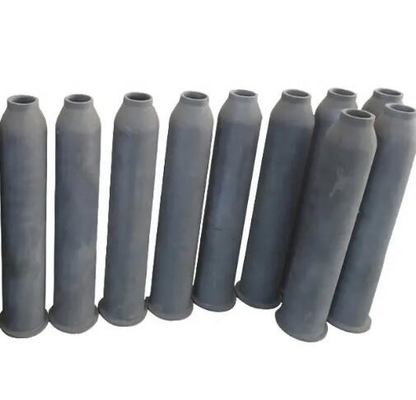 เฟอร์นิเจอร์เตาเผาซิลิคอนคาร์ไบด์ความบริสุทธิ์สูงที่กําหนดเอง Sisic Ssic Rbsic Silicon Carbide Burner Nozzle