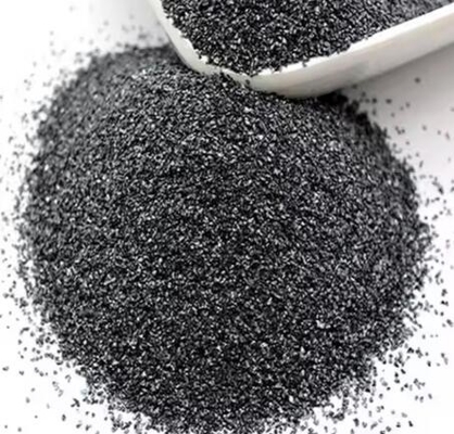 สีดําซิลิคอนคาร์ไบด Abrasive 80-99% ความบริสุทธิ์ Sic Powder สําหรับการบด