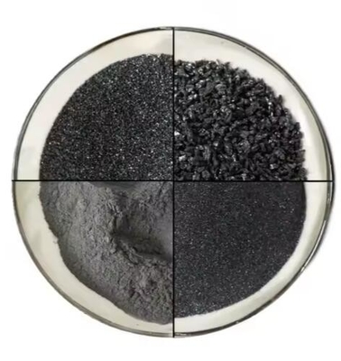 สีดําซิลิคอนคาร์ไบด Abrasive 80-99% ความบริสุทธิ์ Sic Powder สําหรับการบด