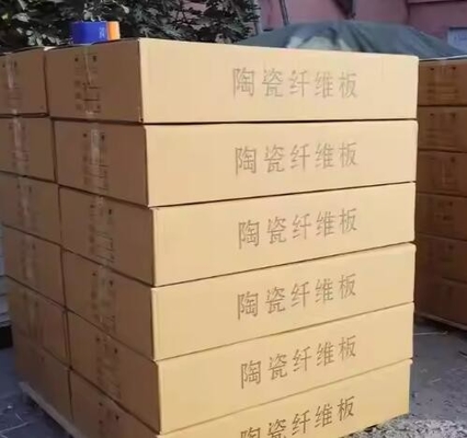 1800C อัลลูมิเนียมสูง Zirconium กระดาษใยเซรามิก 20mm 50mm ใยเซรามิก