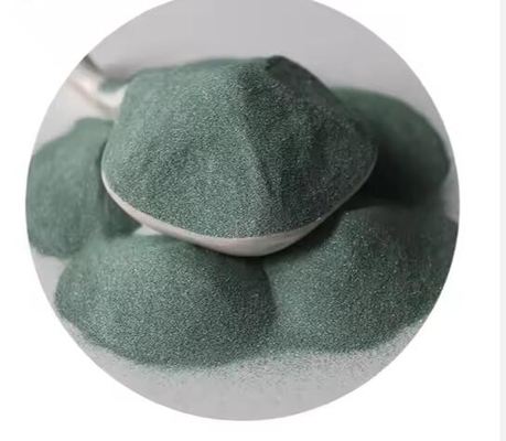ความบริสุทธิ์สูง 99% Sic Powder 16#~2000# ไฟไหม้สีเขียวซิลิคอนคาร์ไบด์ สําหรับสารบดและการเป่าทราย