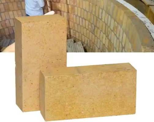 คุณภาพสูงและความหนาแน่นอัลลูมิเนียมอิฐ kiln Lining อัลลูมิเนียมสูงอิฐ refractory สําหรับเตาเหล็ก