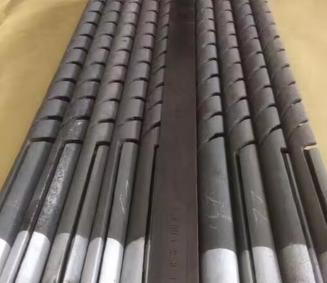 อุณหภูมิสูง 1400c 1500c ซิลิคอนคาร์ไบด์สต๊อป อุปกรณ์ทําความร้อน Sic หลอดทําความร้อนไฟฟ้าสําหรับเตาอบ