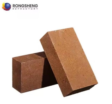 ความบริสุทธิ์สูง 98% MgO แม็กเนสไซต์ อิฐที่ทนทาน ไหม้ตาย อิฐแม็กเนเซียสําหรับเตาปูนซีเมนต์