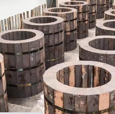 คุณภาพดี ผงมะกนีซิตที่เผาตาย ผงมะกนีซิตที่ทนไฟ ผงมะกนีซีย์ที่หลอม