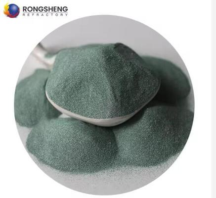 สี SiC คุณภาพสูง สับเคลือบ Carborundum 80#100#120#150#180#220 สีดํา Silicon Carbide ไมโครสับสําหรับการท่อ