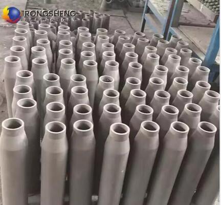 ไฟไหม้ SIC เซรามิก Desulfurization Nozzle ซิลิคอนคาร์ไบด์ เซรามิก Spiral Tube Si3N4 ซิลิคอนไนไตรด์ Spraying Gas Nozzle
