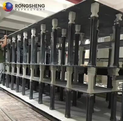 แผ่นซิลิคอนคาร์ไบด์แบบกำหนดเอง ทรงกลม สี่เหลี่ยม SIC, SSSIC, RBSIC แผ่นรองเตาเผาซิลิคอนคาร์ไบด์แบบไนไตรด์สำหรับเตาอบเซรามิก