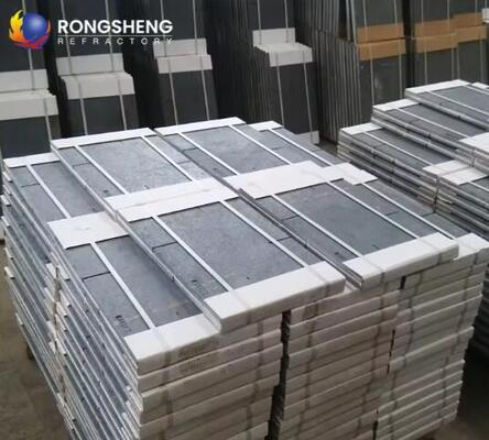 แผ่นซิลิคอนคาร์ไบด์แบบกำหนดเอง ทรงกลม สี่เหลี่ยม SIC, SSSIC, RBSIC แผ่นรองเตาเผาซิลิคอนคาร์ไบด์แบบไนไตรด์สำหรับเตาอบเซรามิก