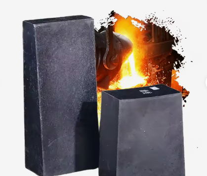 Rongsheng Refractory Magnesia Carbon Brick High Temperature 1800℃ Magnesium Carbon Bricks For Eaf And Converter