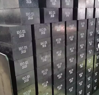 Rongsheng Refractory Magnesia Carbon Brick High Temperature 1800℃ Magnesium Carbon Bricks For Eaf And Converter