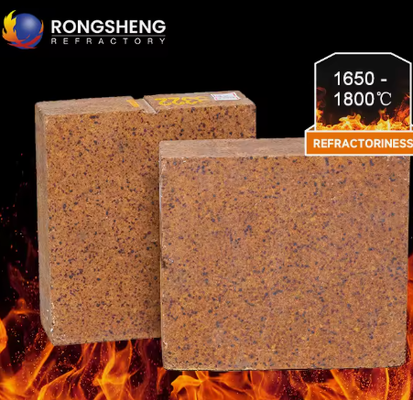 โรงเชง แม็กนีเซียมเหล็ก สปินเนล อิฐสปินเนลสูง 1800 °C แม็กนีเซีย อัลลูมิเนีย สปินเนล อิฐสําหรับเตาปูนซีเมนต์